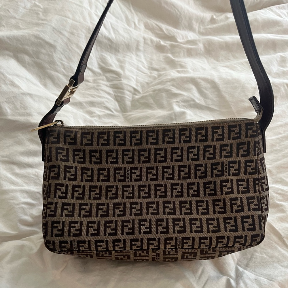 Fendi Zucca Shoulder Bag